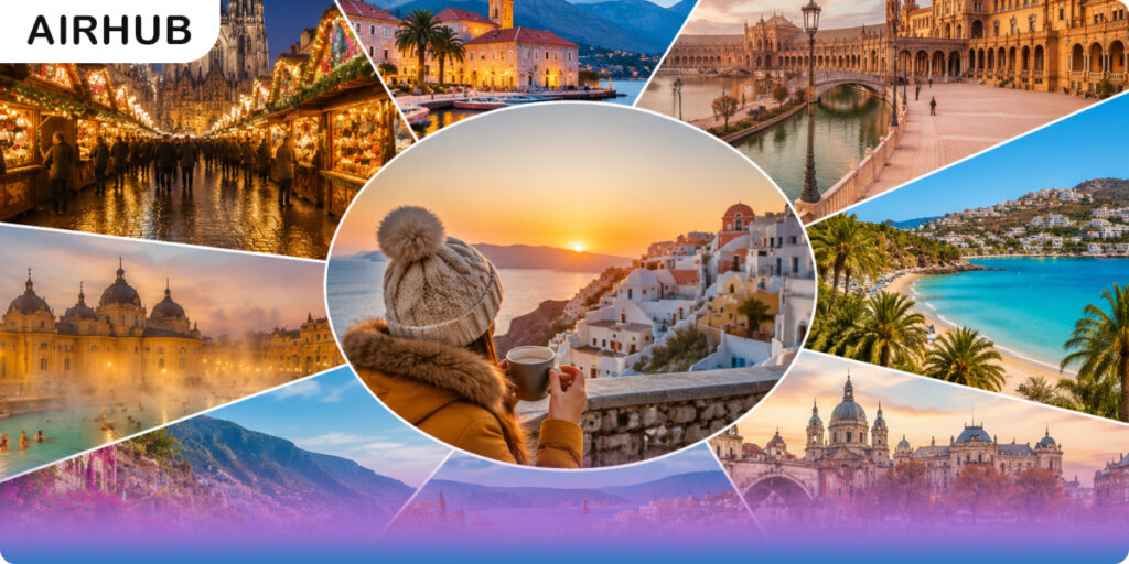 Hot Places in December in Europe