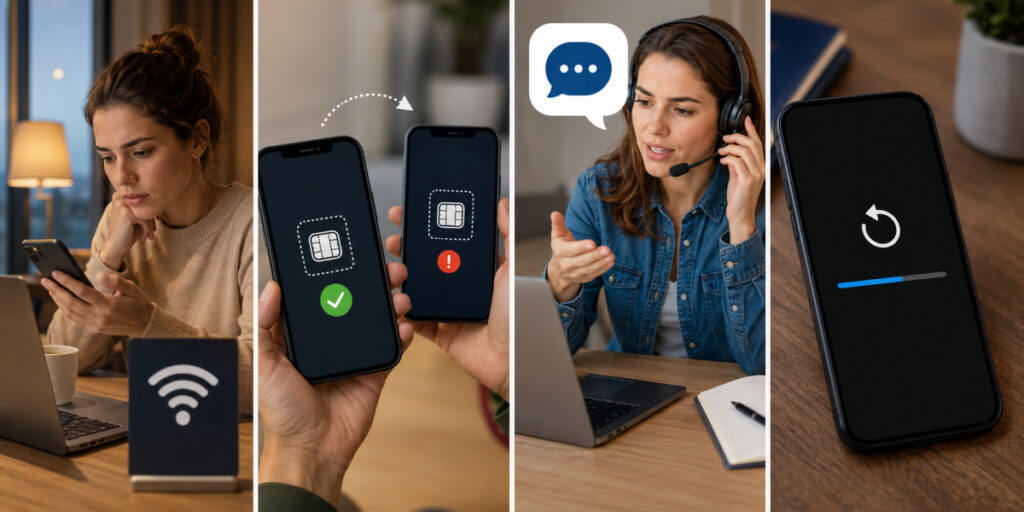 eSIM Troubleshooting Steps