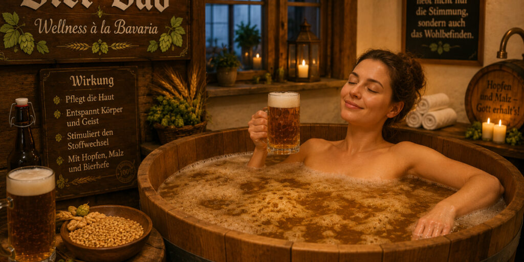 woman relaxing with beer
