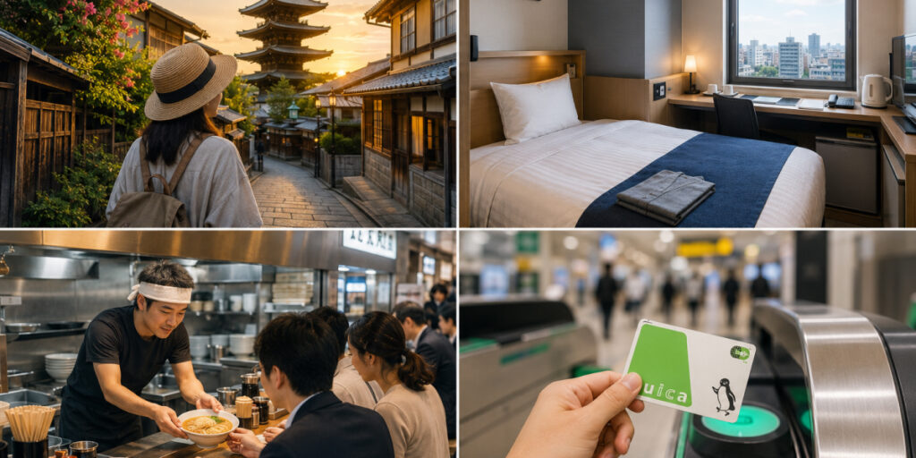 people eating and bed