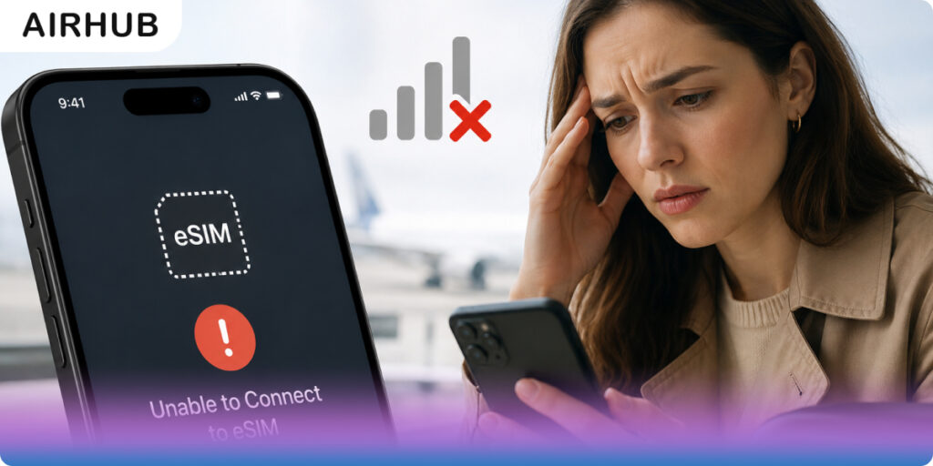 eSIM not working