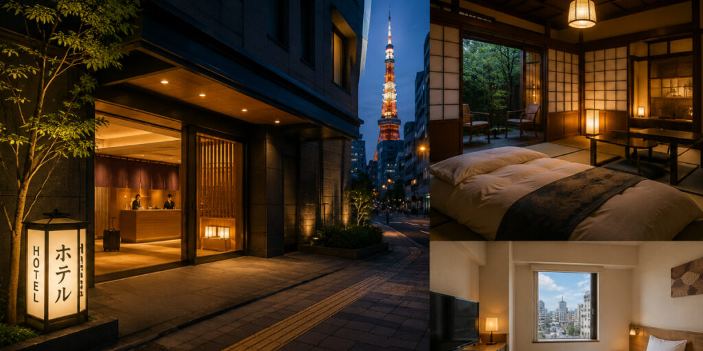 Japan accommodation costs by hotel type and budget