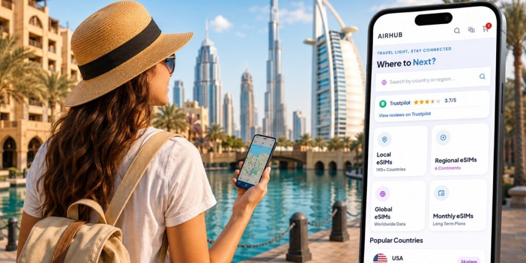 Best of Dubai Airhub eSIM