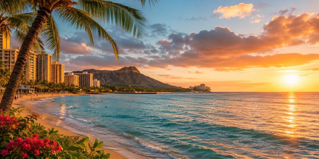 View of Honolulu, Hawaii