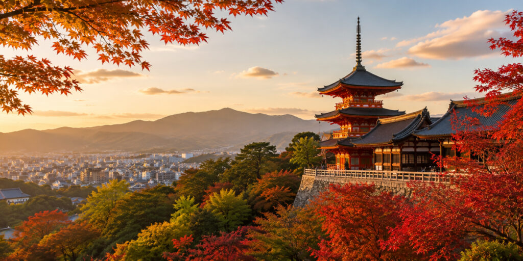 View of Kyoto, Japan
