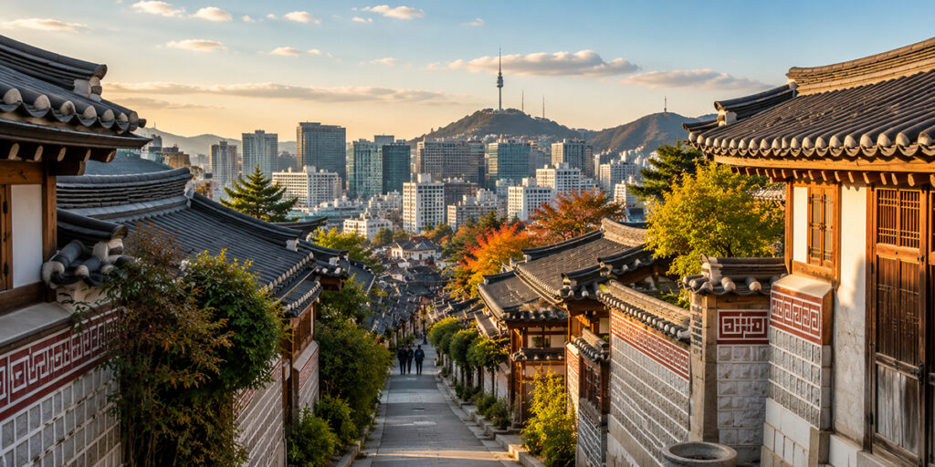 View of Seoul, South Korea