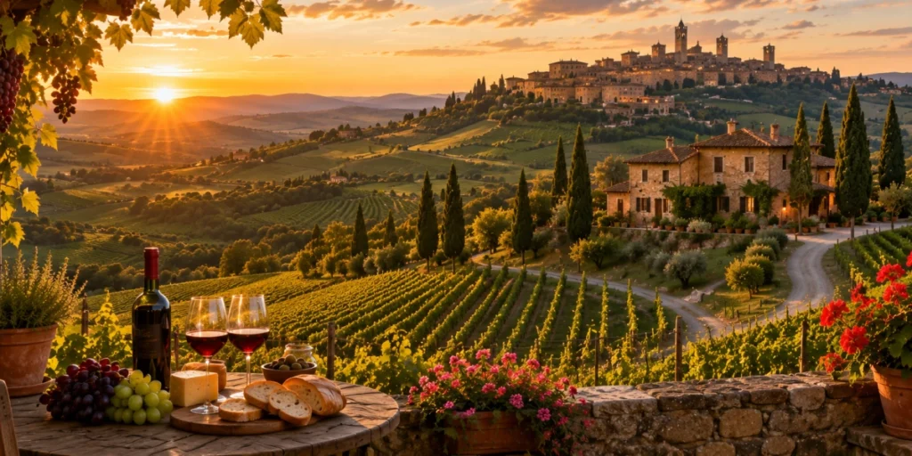 View of Tuscany, Italy