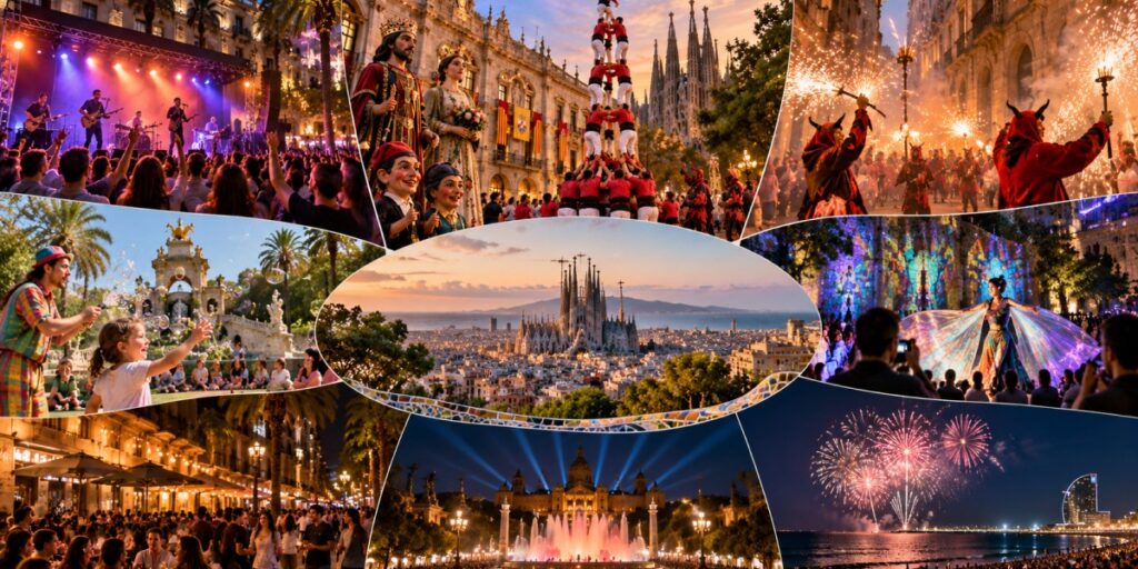 La Mercè Barcelona festival experiences and events