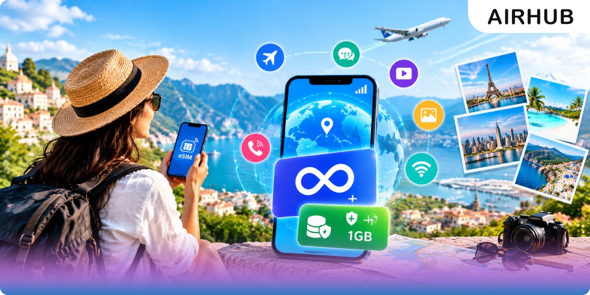 Unlimited eSIM Plans with 1GB Emergency Data: Everything You Need to Know