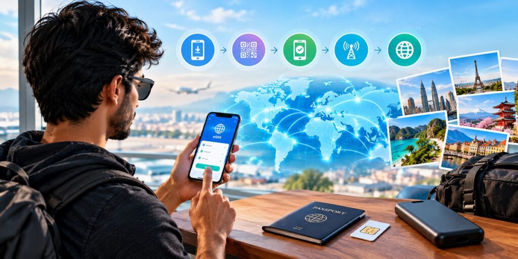 How unlimited eSIM data plans work worldwide
